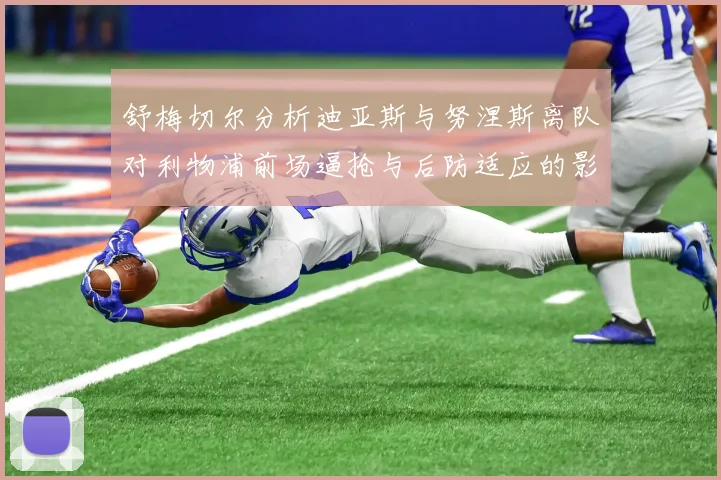 舒梅切尔分析迪亚斯与努涅斯离队对利物浦前场逼抢与后防适应的影响